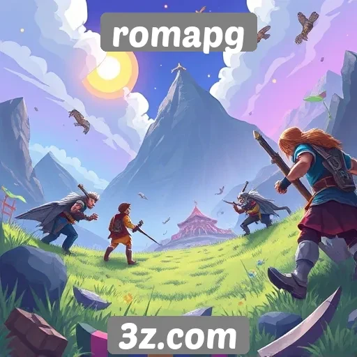 Principais jogos em destaque no romapg